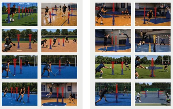 Set de Barrera para Entrenamiento  multideportes