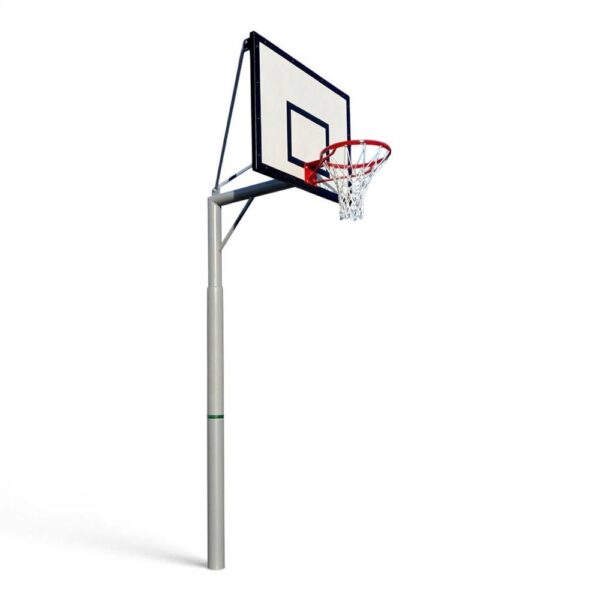 Soporte fijo y tablero de básquet  caño Ø114 mm