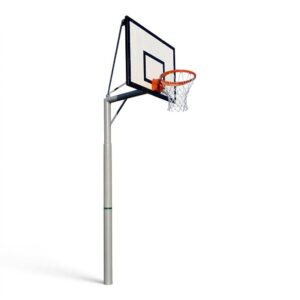 Soporte fijo y tablero de básquet  caño Ø114 mm